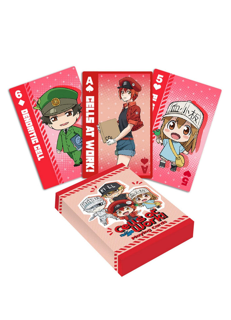 Cells At Work!- Group Playing Cards