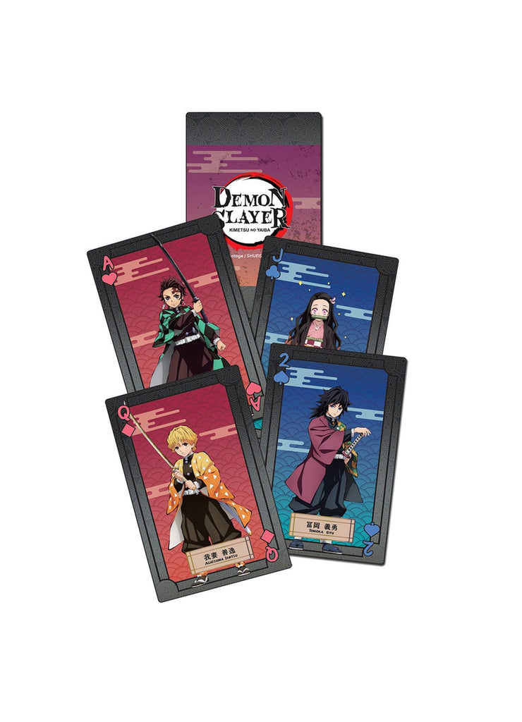 Demon Slayer - Big Group Playing Cards