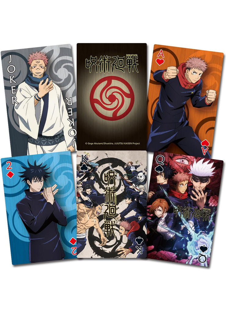 Jujutsu Kaisen- Group Playing Cards