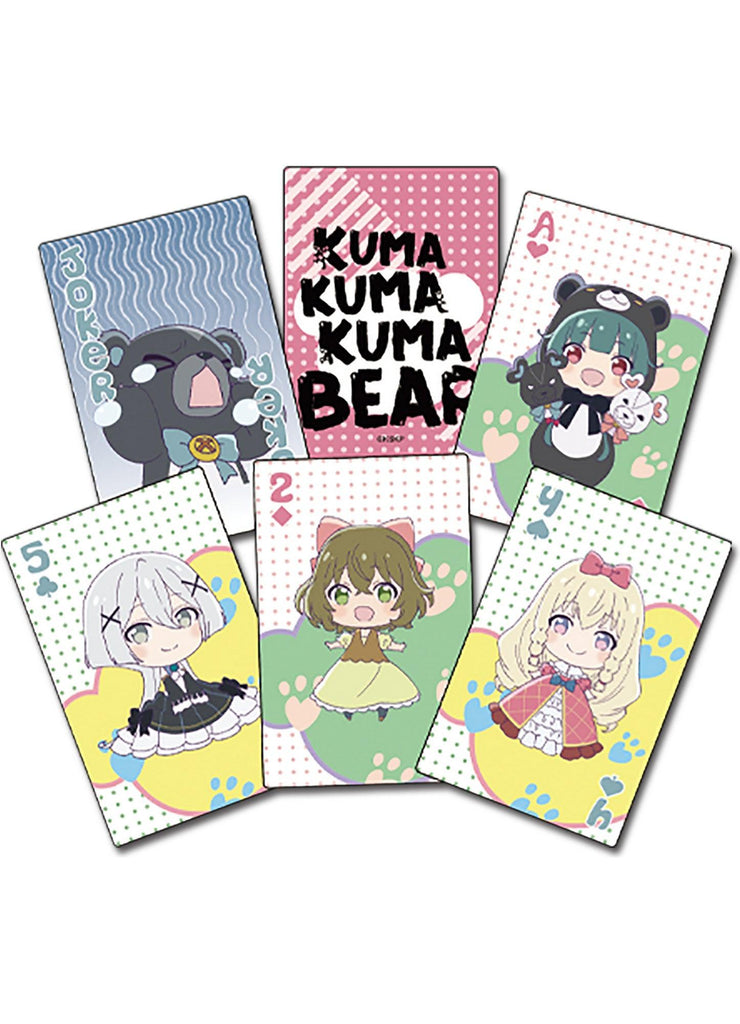 Kuma Kuma Kuma Bear- SD Group Playing Cards