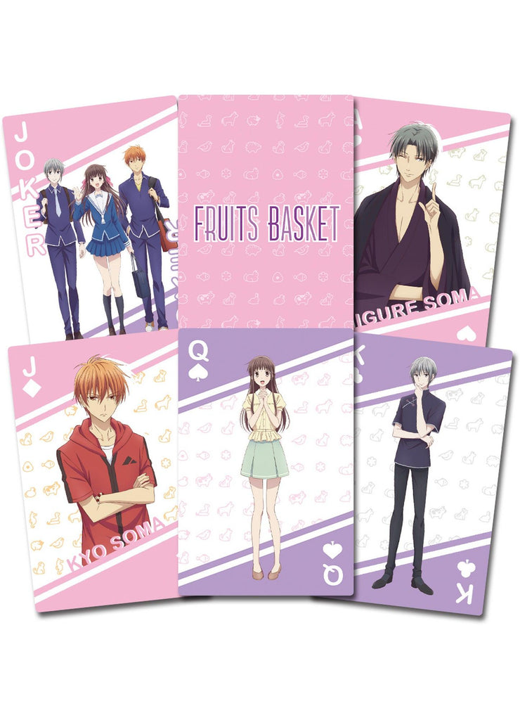 Fruits Basket (2019) - Group #1 Playing Cards
