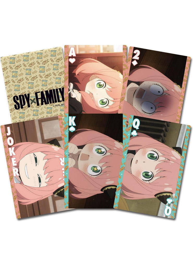 Spy X Family - Anya Facial Expressions Playing Cards