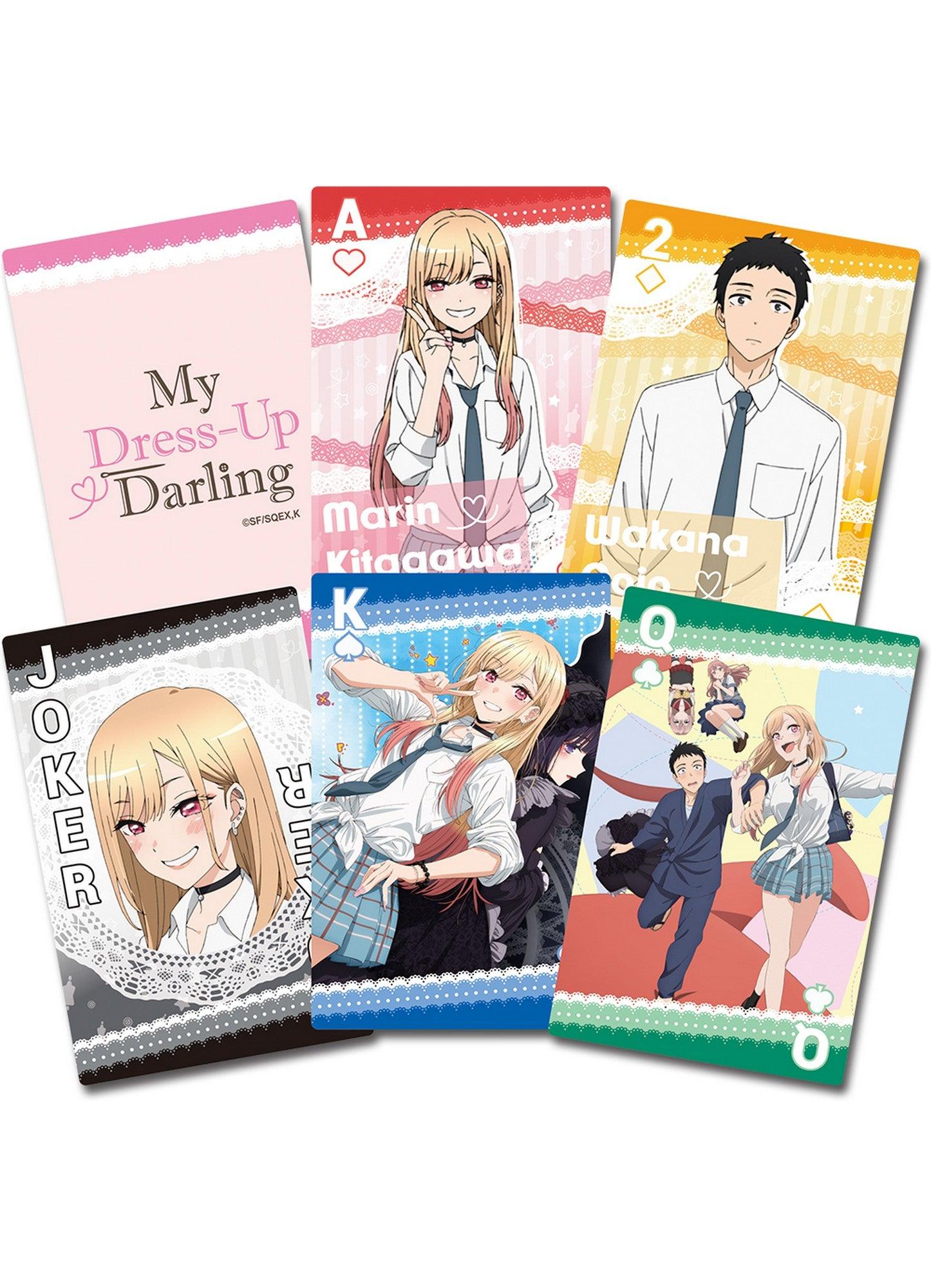 My Dress-Up Darling - Group Character With Lace Playing Cards My Dress-Up Darling - Group Character With Lace Playing Cards