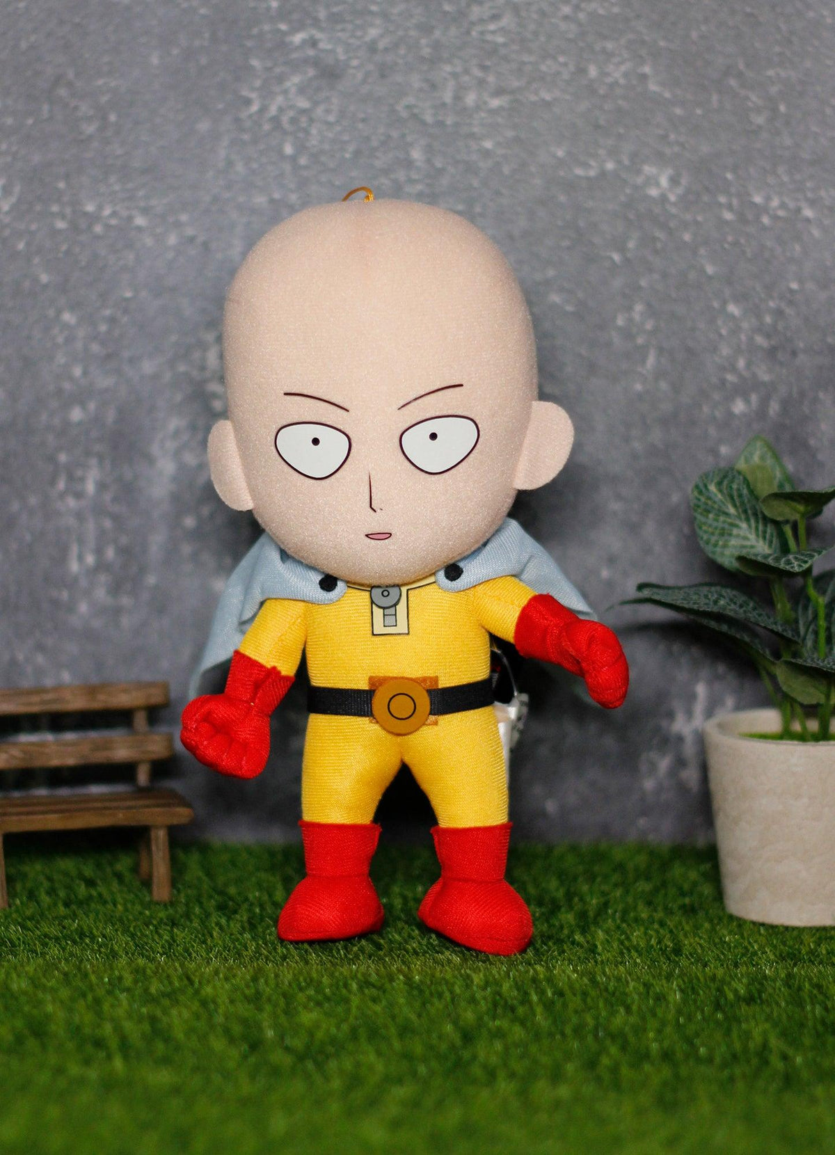One Punch Man - Saitama "Caped Baldy" Plush 8"H - Great Eastern Entertainment