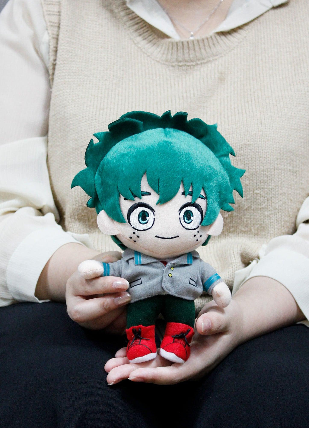 My Hero Academia - Izuku Midoriya "Deku" Uniform Plush 8"H - Great Eastern Entertainment
