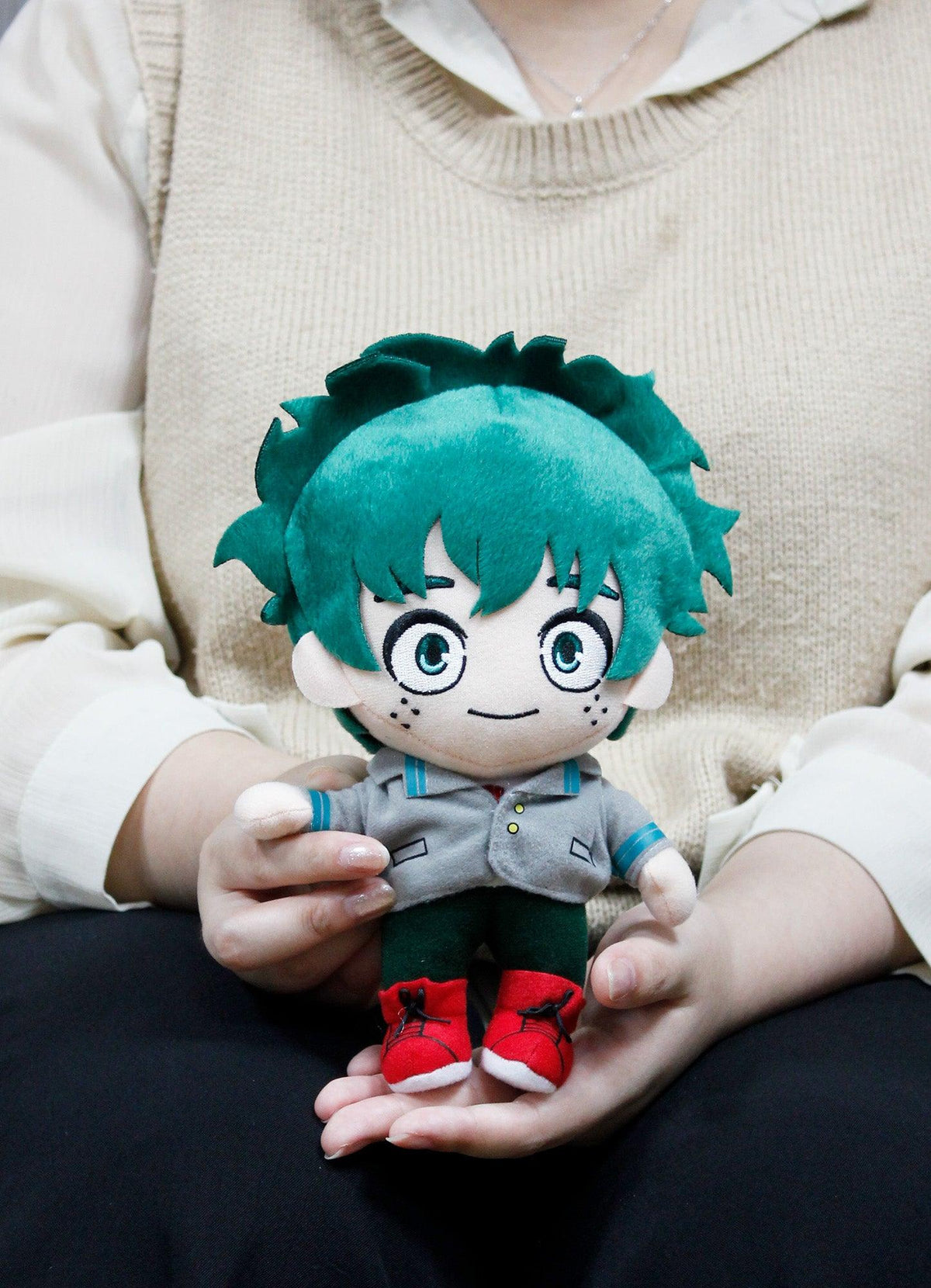 My Hero Academia - Izuku Midoriya "Deku" Uniform Plush 8"H - Great Eastern Entertainment