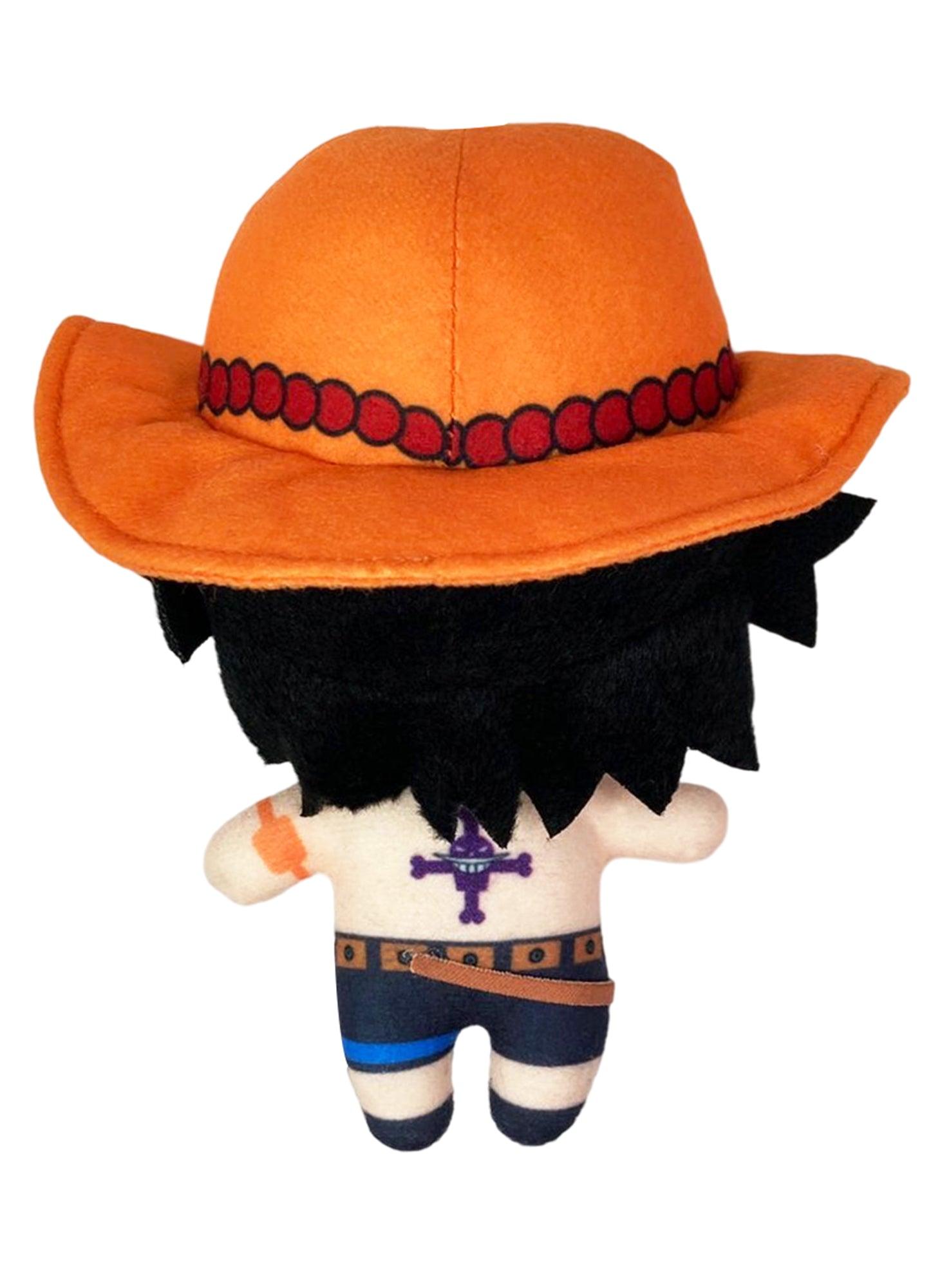 One Piece - Portgas D. Ace Plush 5"H - Great Eastern Entertainment