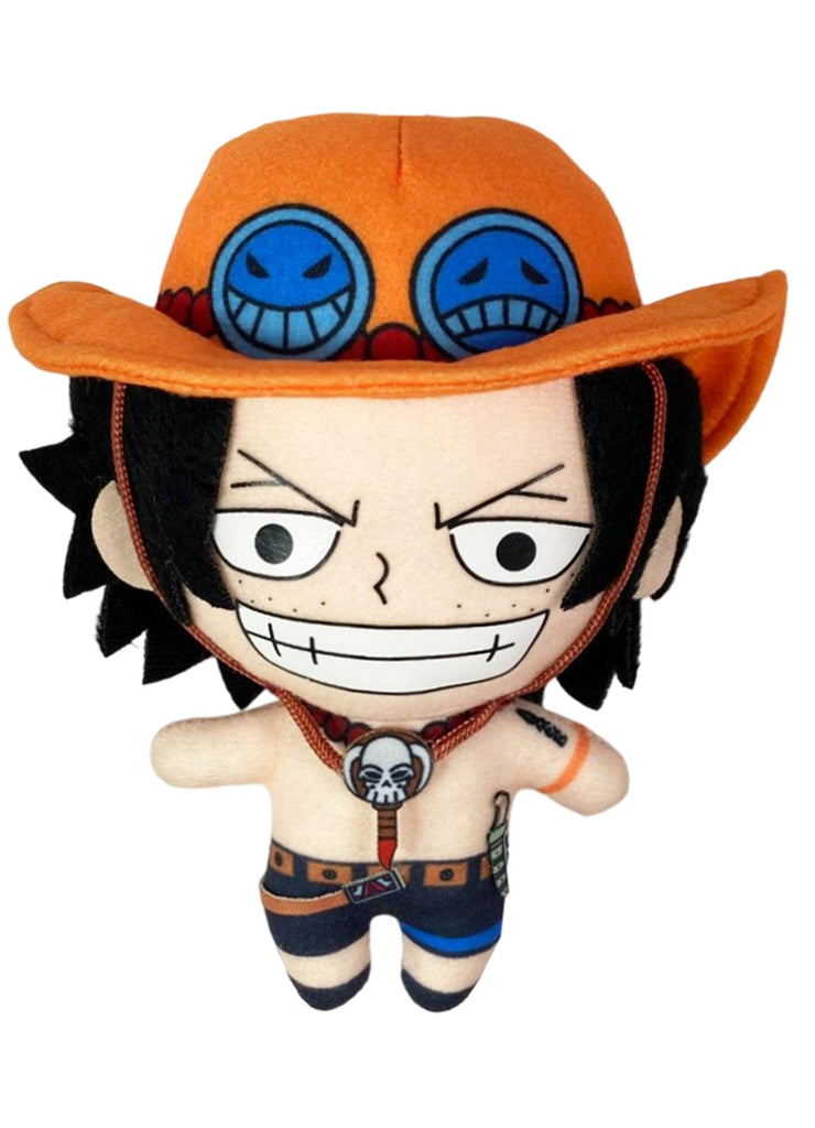 One Piece - Portgas D. Ace Plush 5"H