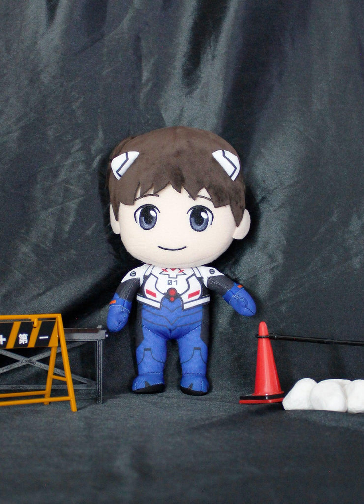 Evangelion New Movie - Shinji Ikari Plugsuit Plush 8'H - Great Eastern Entertainment