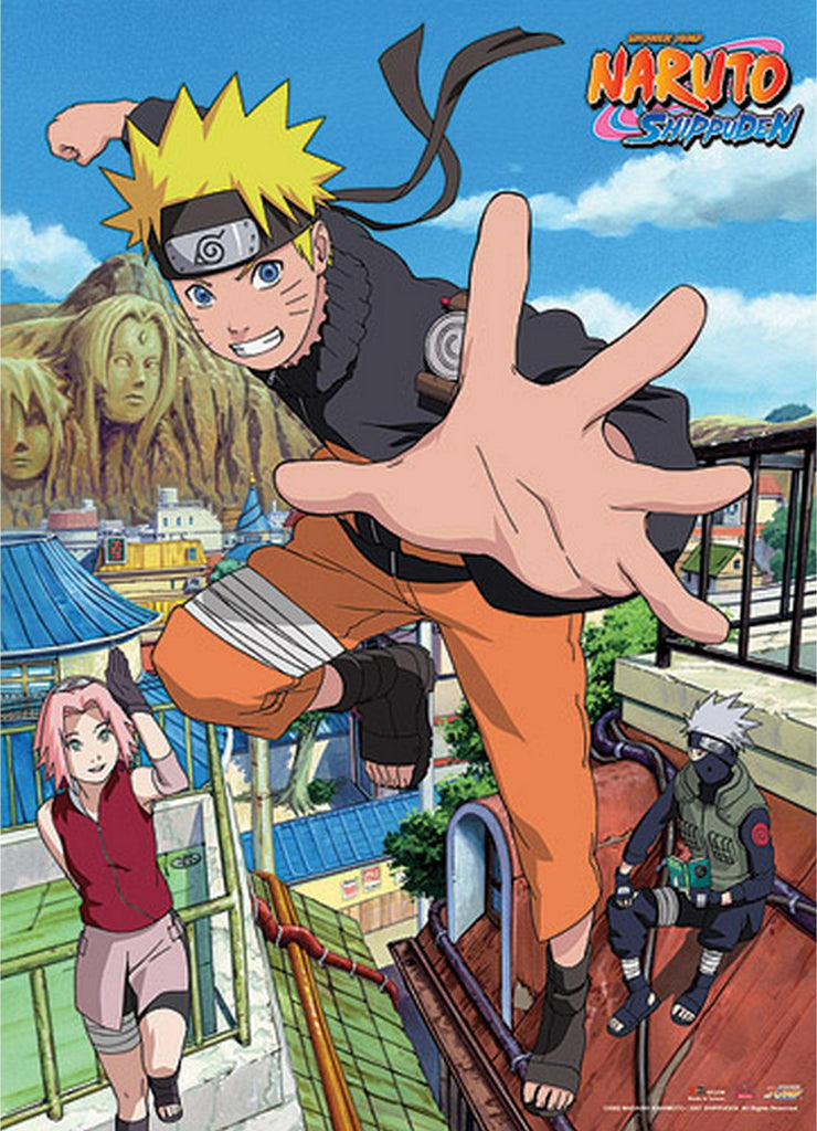 Naruto Shippuden Naruto Homecoming Wall Scroll