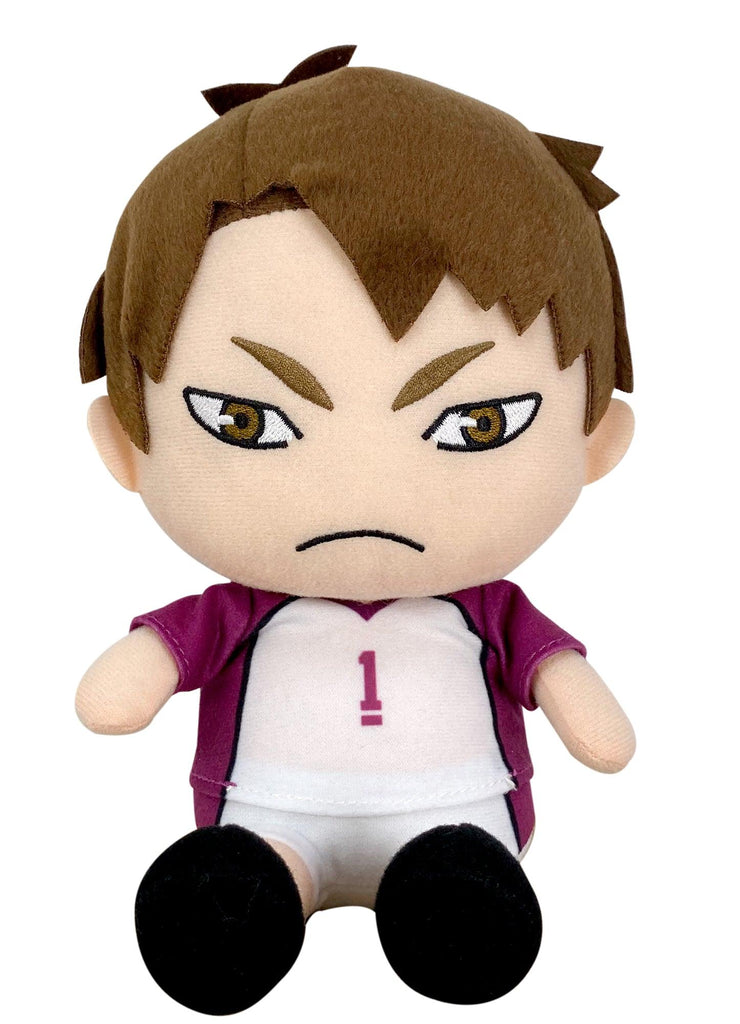 Haikyu!! S2 - Wakatoshi Ushijima Sitting Pose Plush 7"H