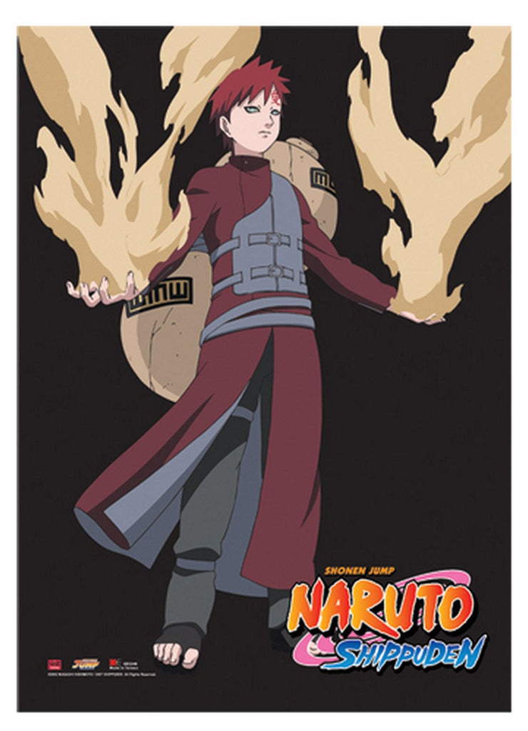 Naruto Shippuden - Sand Gaara Wall Scroll - Great Eastern Entertainment