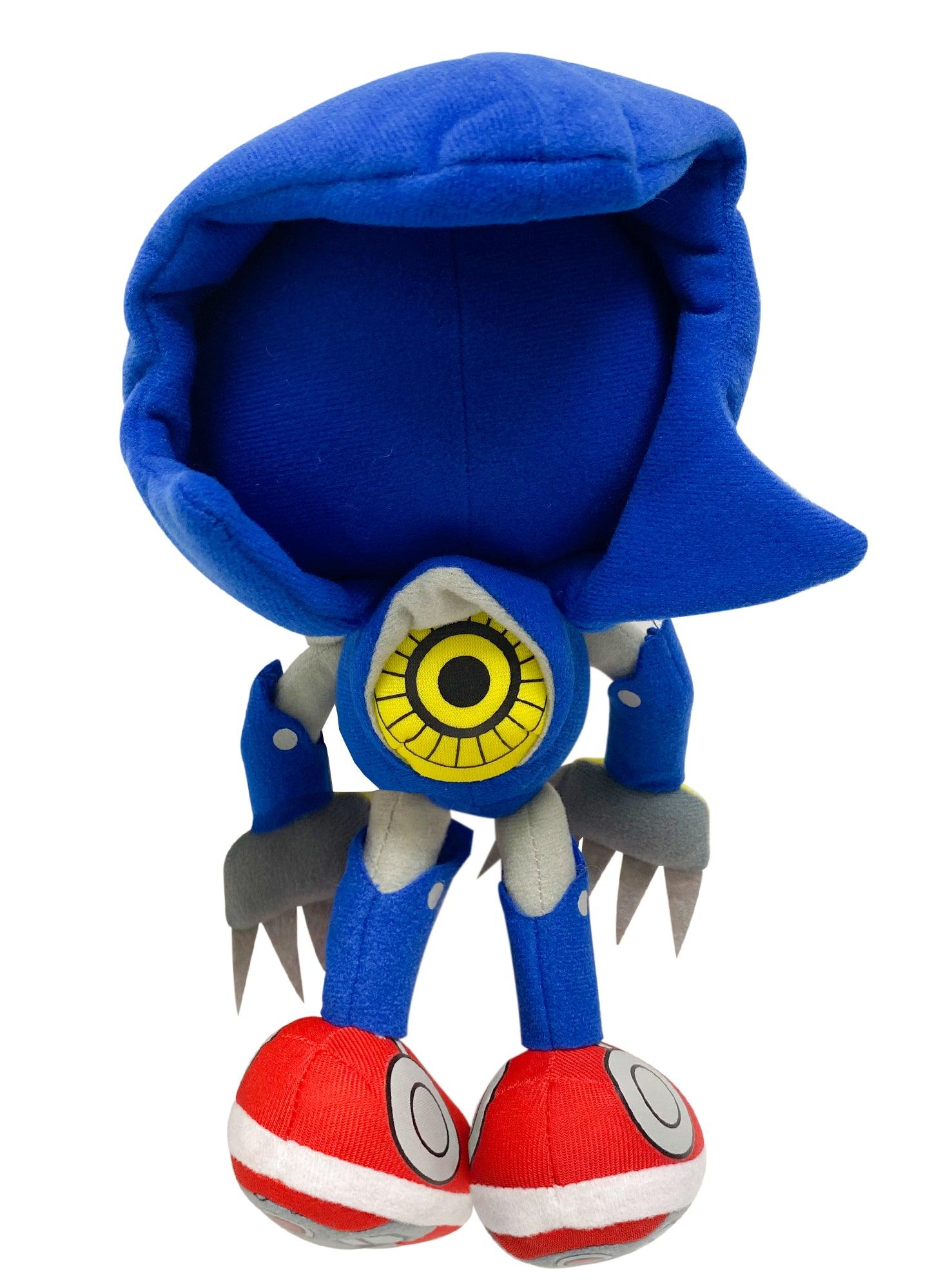 Official METAL SONIC Sonic The Hedgehog 10 in. Plush Great Eastern (Metaru)  699858525232