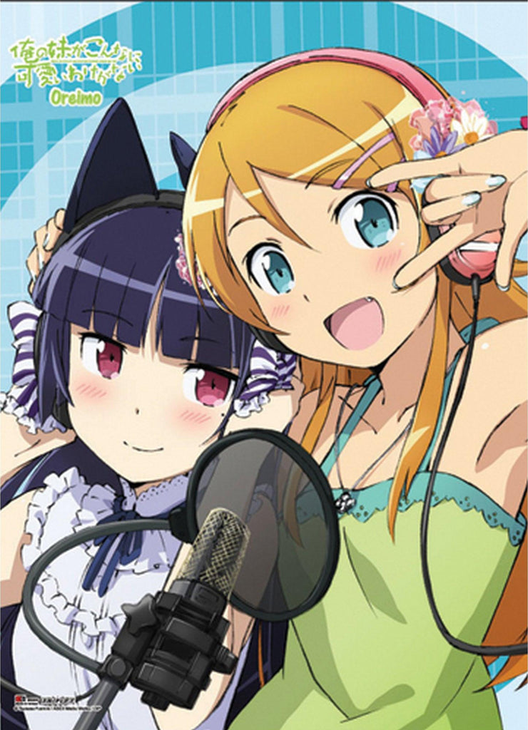 Oreimo - Kirino Kousaka & Kuroneko Wall Scroll - Great Eastern Entertainment