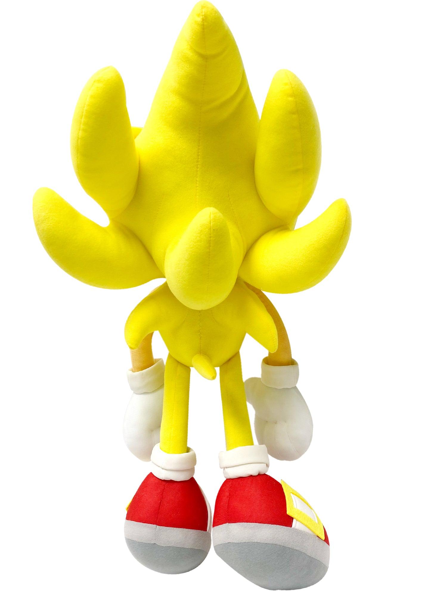 Sonic Hedgehog Super Sonic The Hedgehog Plush 20