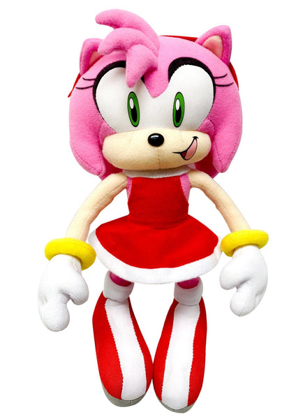 New Amy Rose SONIC THE HEDGEHOG 9 inch Plush (Great Eastern
