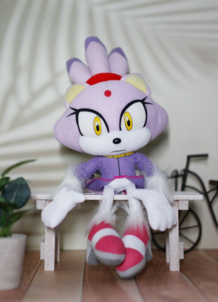 Sonic Hedgehog - Blaze The Cat Plush 9.5"H - Great Eastern Entertainment