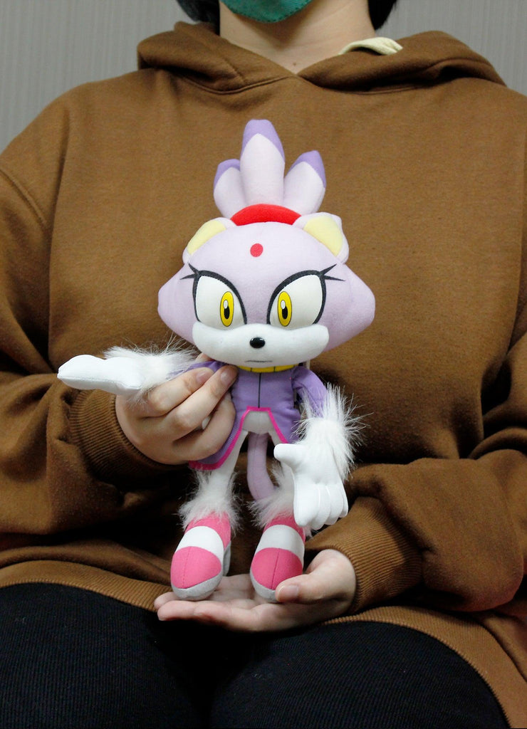 Sonic Hedgehog - Blaze The Cat Plush 9.5"H - Great Eastern Entertainment