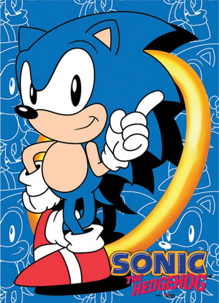 Sonic Classic - Sonic The Hedgehog Wall Scroll