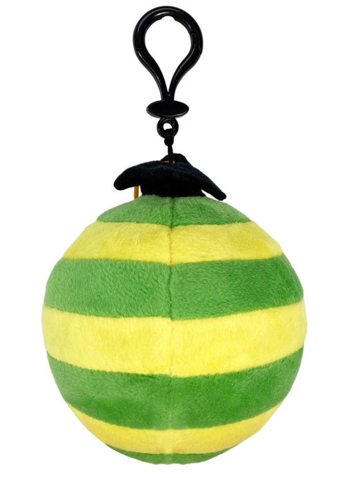 Assassination Classroom - Koro Sensei Green Stripe Plush 4"H - Great Eastern Entertainment