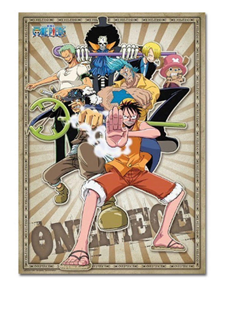 One Piece - Men's Battle Pose Group 300 Pcs Puzzle - Great Eastern Entertainment