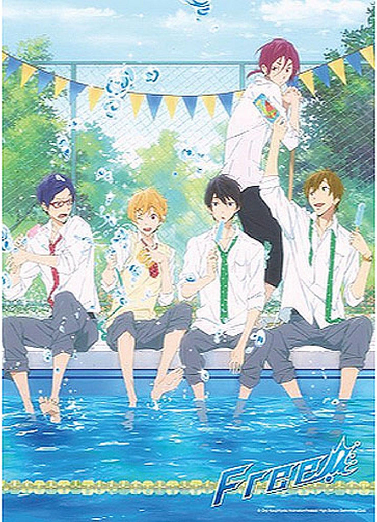 Free! - Boys Cooling Off Jigsaw Puzzle 520 Pcs - Great Eastern Entertainment