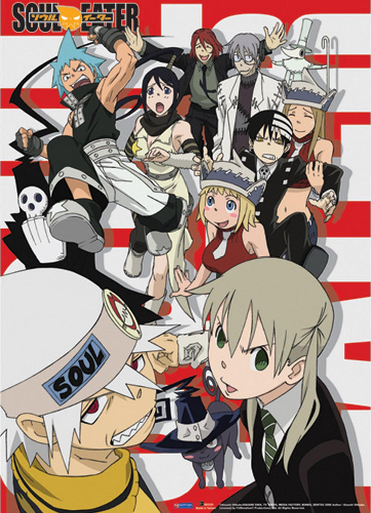 Soul Eater Vocational Bunch Wall Scroll