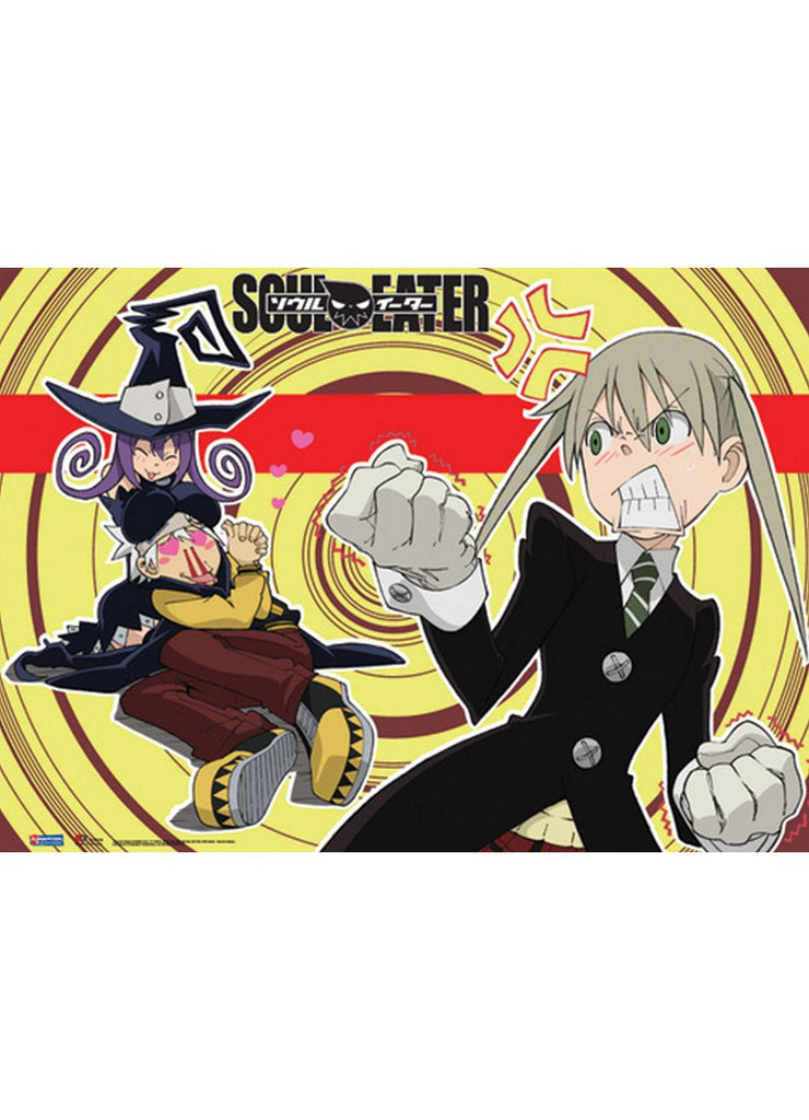 Soul Eater - Maka Albarn Soul And Blair Wall Scroll - Great Eastern Entertainment