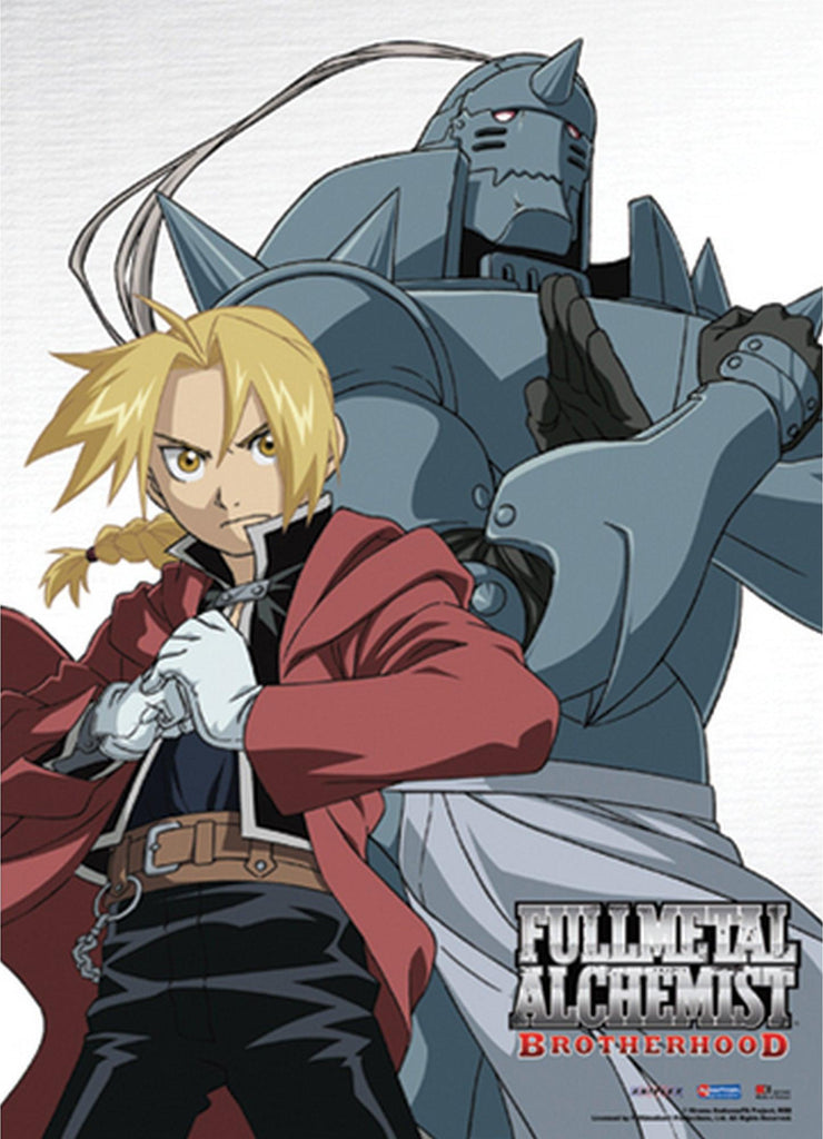 Fullmetal Alchemist: Brotherhood - Elric Brothers Wall Scroll - Great Eastern Entertainment