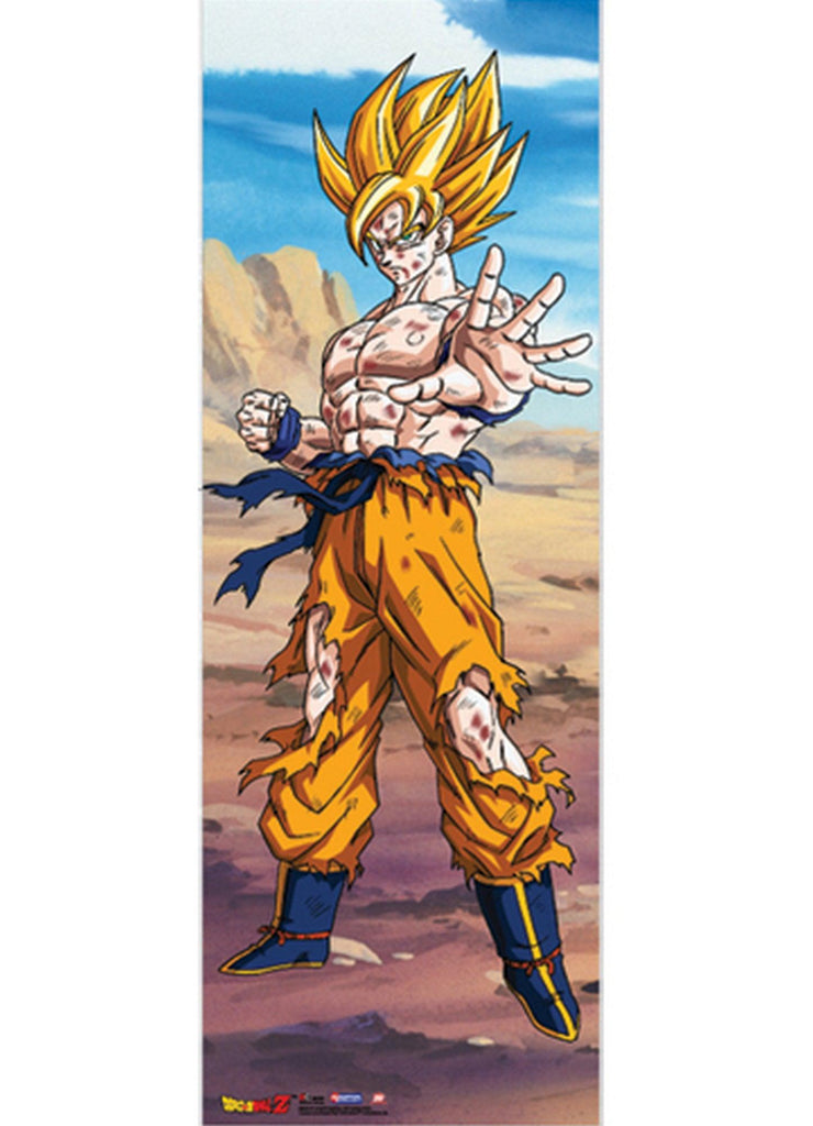 Dragon Ball Z - Son Goku Oversize Wall Scroll - Great Eastern Entertainment