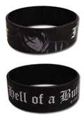 Black Butler Sebastian PVC Wristband