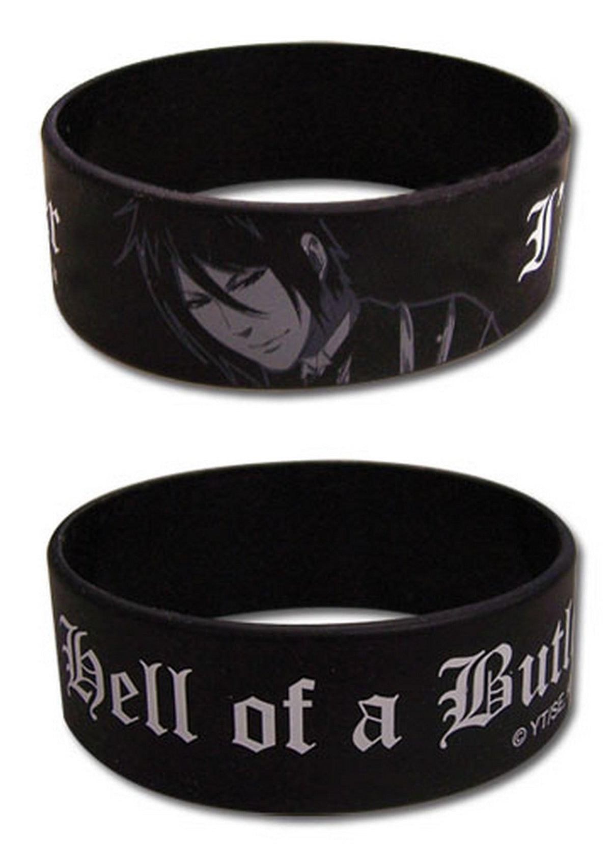 Black Butler Sebastian PVC Wristband
