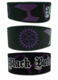 Black Butler - Sebastian Michaelis Seal PVC Wristband - Great Eastern Entertainment