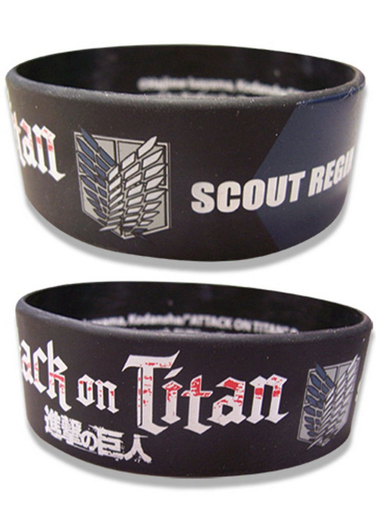Attack On Titan Scout Regiment PVC Wristband