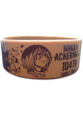 Attack on Titan - Mikasa Ackerman PVC Wristband - Great Eastern Entertainment