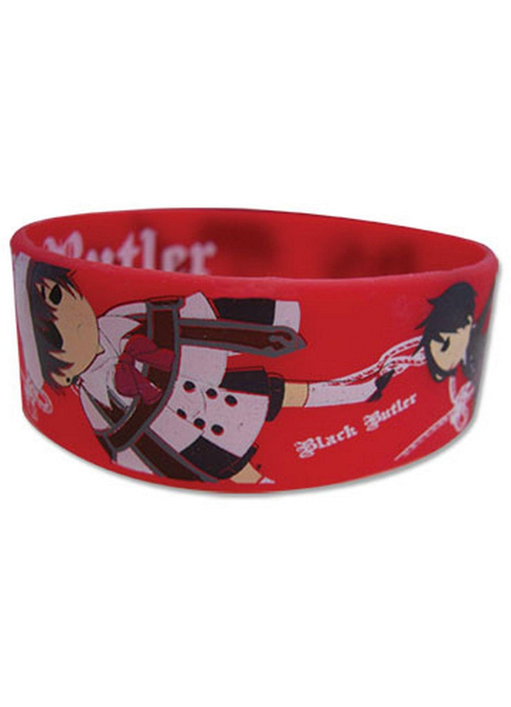 Black Butler - SD Group Flying PVC Wristband - Great Eastern Entertainment