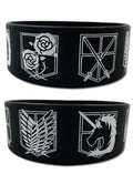 Attack on Titan - Regiment Emblem PVC Wristband - Great Eastern Entertainment