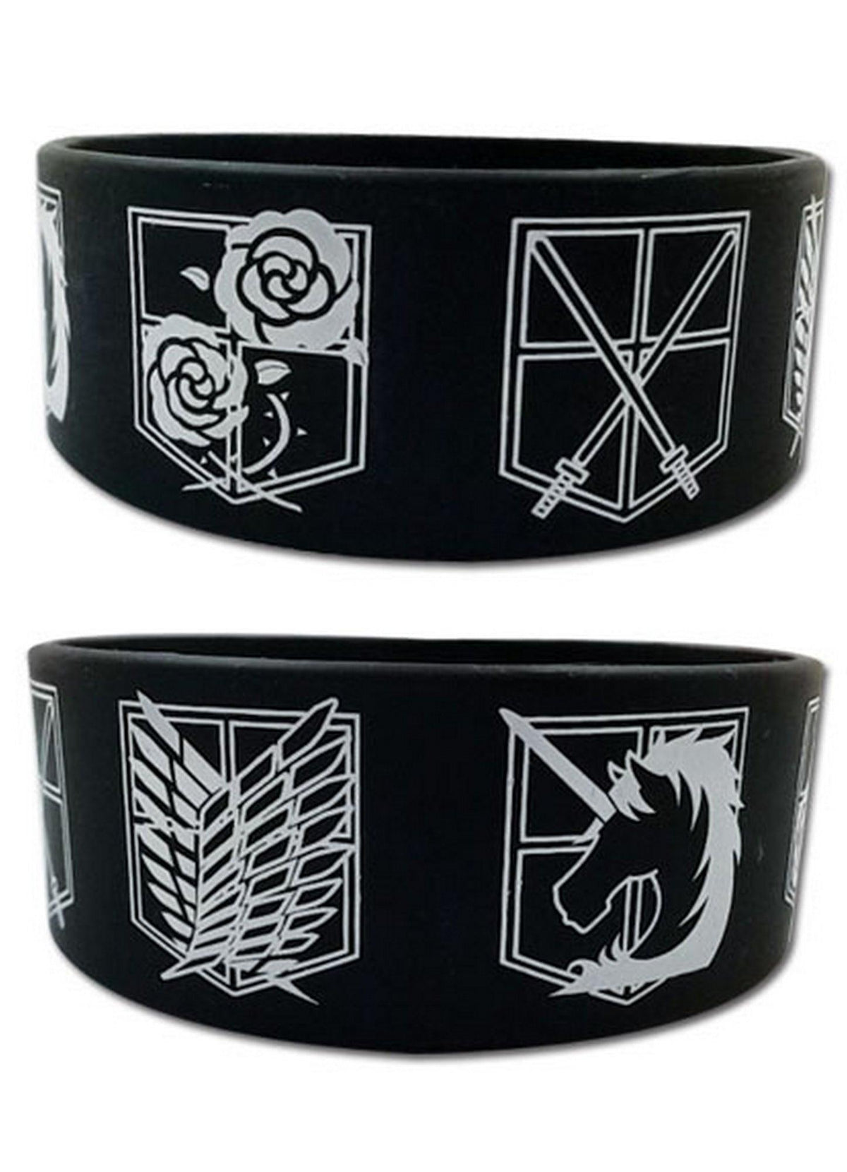 Attack on Titan - Regiment Emblem PVC Wristband - Great Eastern Entertainment