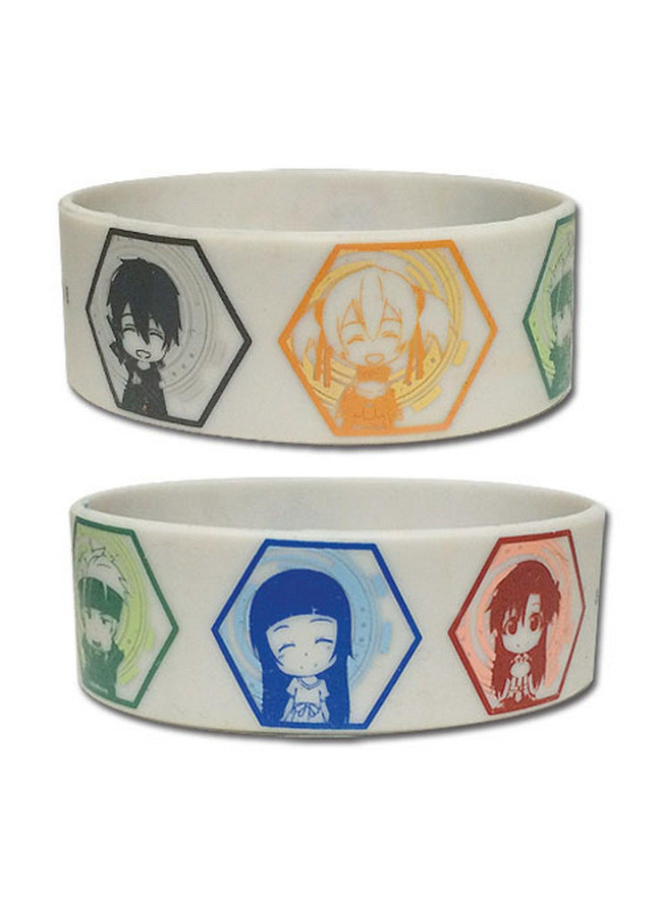 Sword Art Online- SD Characters PVC Wristband