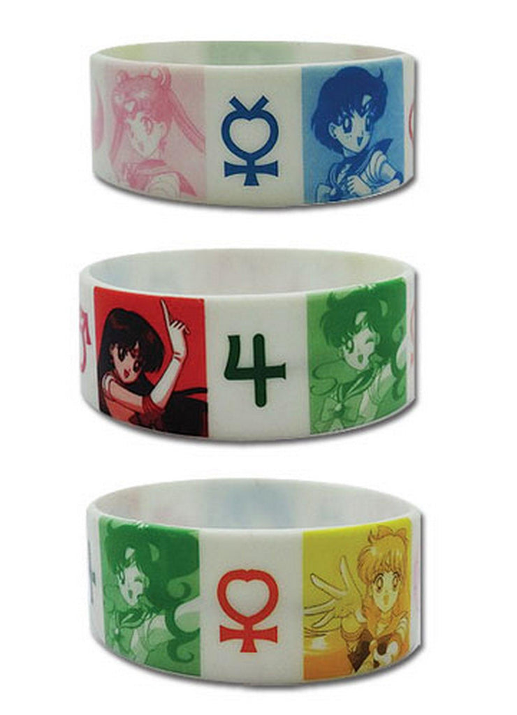 Sailor Moon- Sailor Soldiers PVC Wristband