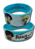 Attack on Titan - Group SD PVC Wristband - Great Eastern Entertainment