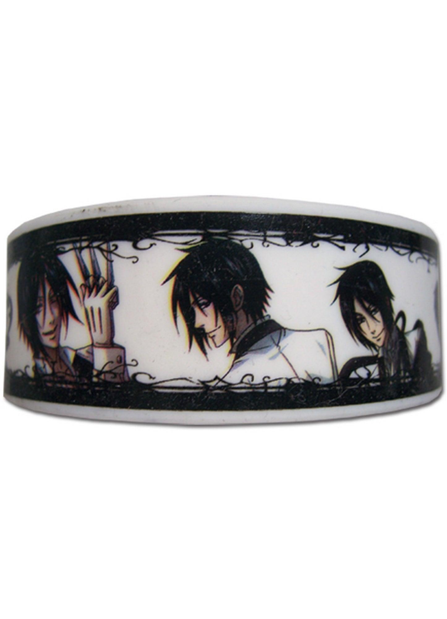 Black Butler - Sebastian Michaelis 4 PVC Wristbands - Great Eastern Entertainment