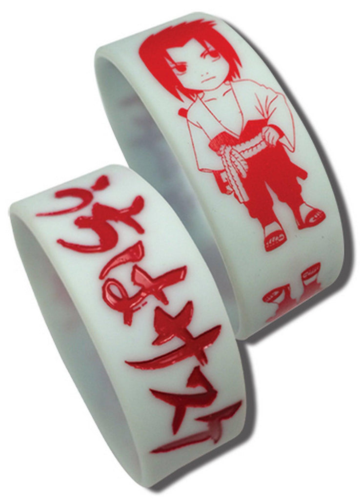 Naruto Shippuden - Sasuke Uchiha PVC Wristband - Great Eastern Entertainment