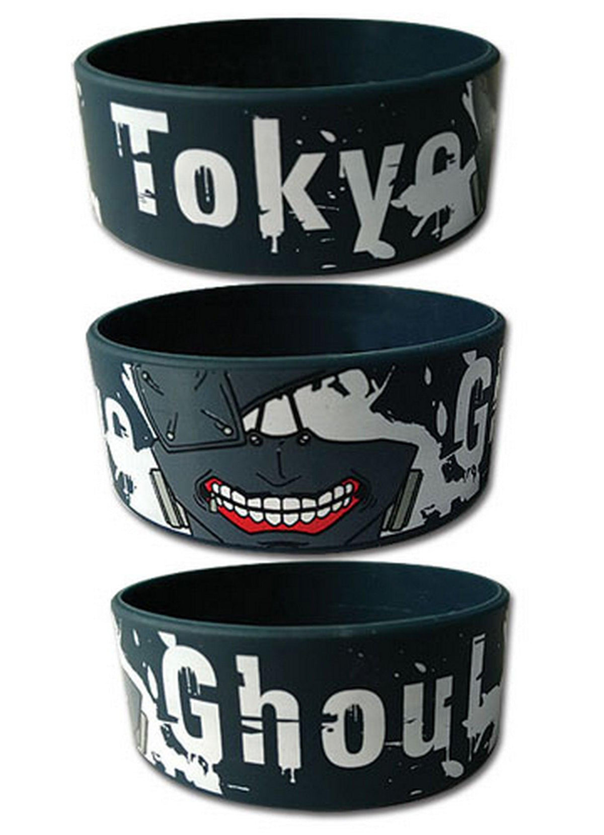 Tokyo Ghoul- Kaneki Mask PVC Wristband