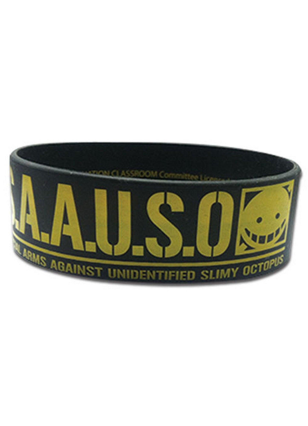Assassination Classroom - S.A.A.U.S.O. 2 PVC Wristbands - Great Eastern Entertainment