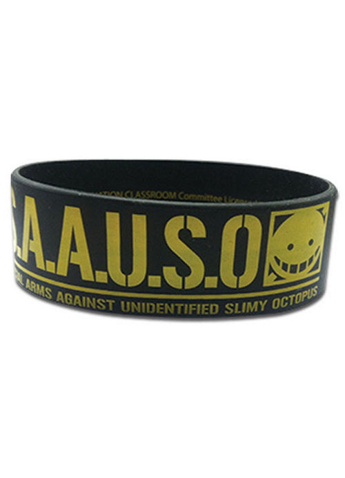 Assassination Classroom - S.A.A.U.S.O. 2 PVC Wristbands - Great Eastern Entertainment