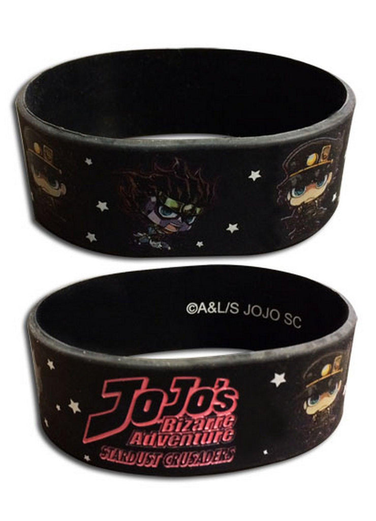 Jojo's Bizarre Adventure - Jotaro Kujo & Platinum PVC Wristband - Great Eastern Entertainment