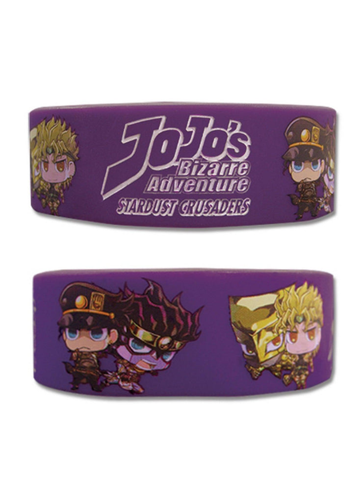 Jojo's Bizarre Adventure - Jotaro Kujo & Dio Brando PVC Wristband - Great Eastern Entertainment