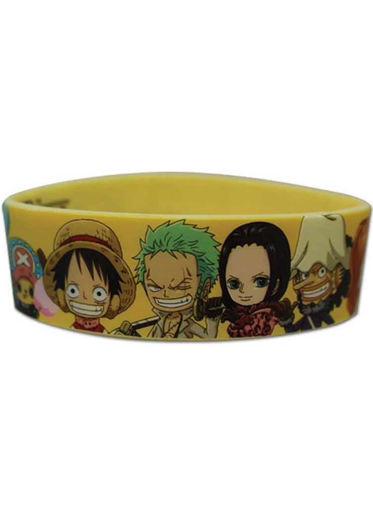 One Piece - SD Punk Hazard Group PVC Wristband - Great Eastern Entertainment