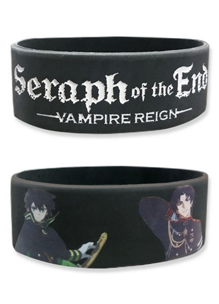 Seraph Of The End- Yuichiro Mikaela & Guren PVC Wristband